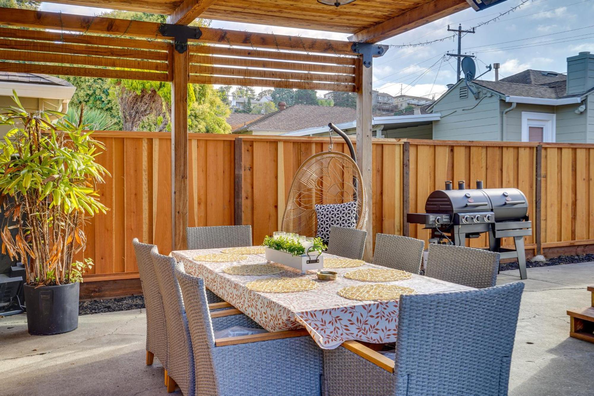 Cozy Bay Area Vacation Rental With Patio Hayward Exterior photo